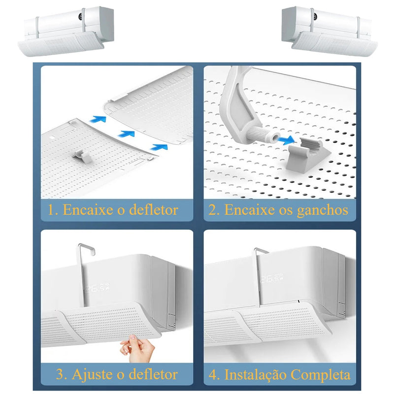 Defletor Ar Condicionado